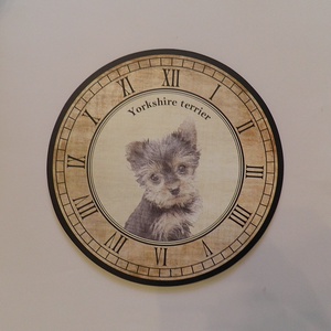 Kutyás óra - Yorkshire terrier - otthon & lakás - dekoráció - falióra & óra - Meska.hu Kutyás óra - Yorkshire terrier - otthon & lakás - dekoráció - falióra & óra - Meska.hu