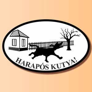 Kutyás tábla - Meska.hu
