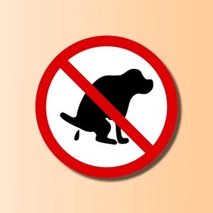 Kutyás - tiltó tábla - otthon & életmód - dekoráció - fali és függő dekoráció - falióra & óra - Meska.hu