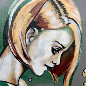 Remény - 40 x 40 centis festmény - művészet - festmény - akril - Meska.hu