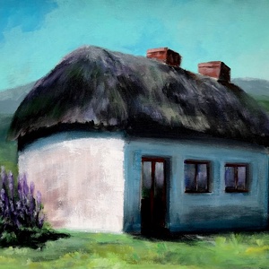Csend és nyugalom - akrilfestmény, Művészet, Festmény, Akril, Festészet, MESKA
