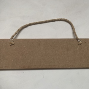Be ne kapd a horgot! - akrilfestékkel deszkára festett kép - 10 x 35 cm - művészet - festmény - akril - Meska.hu