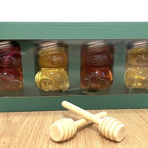 Termelői méz díszdobozban 4x50gr, Élelmiszer, Gasztro ajándékcsomag, , MESKA