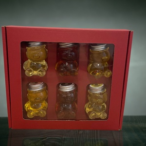 Termelői méz díszdoboz 6x50gr - élelmiszer - gasztro ajándékcsomag - Meska.hu