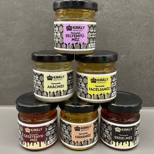 Mini üveges méz 50gr, Élelmiszer, Gourmet ajándékcsomag, , MESKA