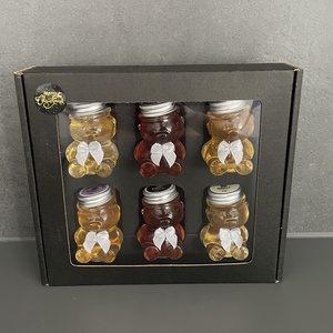 Mézes ajándékcsomag macis 6x50gr - élelmiszer - méz & propolisz - Meska.hu