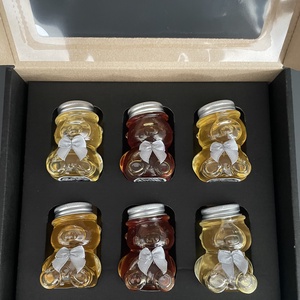Mézes ajándékcsomag macis 6x50gr - élelmiszer - méz & propolisz - Meska.hu