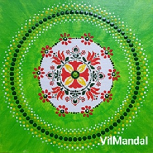 Tulipános motivum - otthon & lakás - dekoráció - spiritualitás - mandala - Meska.hu