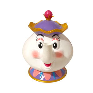 Mrs. Potts  A kastély lelke, Otthon & Életmód, Dekoráció, Asztal és polc dekoráció, Asztaldísz, Festészet, Festett tárgyak, MESKA