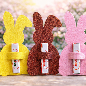 Húsvéti csokitartó gyerekeknek - ünnepi díszek, dekorációk - húsvéti díszek és dekorációk - húsvéti ajándékátadó - Meska.hu