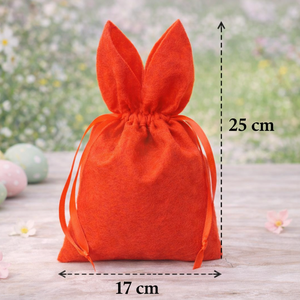 Húsvéti nyuszis zsák - ünnepi díszek, dekorációk - húsvéti díszek és dekorációk - húsvéti ajándékátadó - Meska.hu