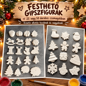 Festhető gipsz csomag  - Meska.hu