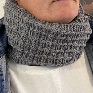 Kézzel kötött körsál, Ruha & Divat, Sál, Sapka, Kendő, Sál, Kötés, MESKA