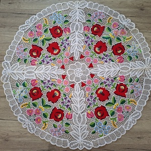 Riselt terítő, DIY (Csináld magad), Szabásminta, útmutató, Hímzés minta, Hímzés, MESKA