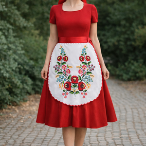 Kötény+párta -  - Meska.hu