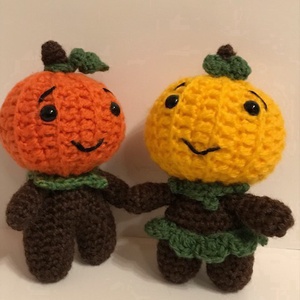 Tök babák, Otthon & Életmód, Dekoráció, Halloween, Halloweeni figurák, Horgolás, MESKA