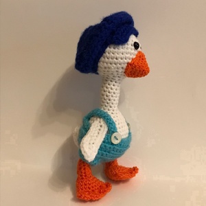 Kacsa nadrágban - játék & sport - plüssállat & játékfigura - más figura - Meska.hu