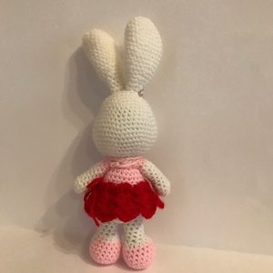 Nyuszi lány - játék & sport - plüssállat & játékfigura - nyuszi - Meska.hu