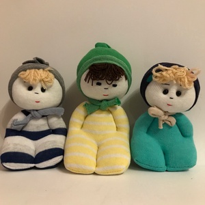 Ülő fiú babák - játék & sport - baba & babaház - baba - Meska.hu