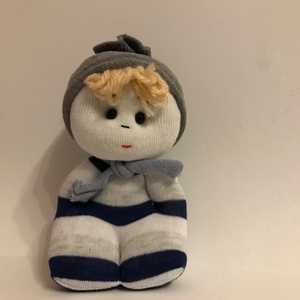 Ülő fiú babák - játék & sport - baba & babaház - baba - Meska.hu