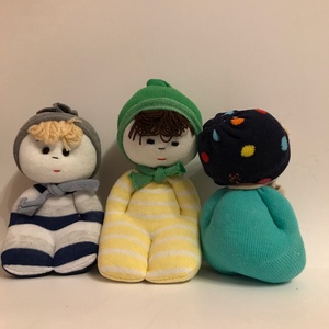 Ülő fiú babák - játék & sport - baba & babaház - baba - Meska.hu