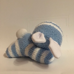 Alvó Nyuszi fiú - játék & sport - plüssállat & játékfigura - nyuszi - Meska.hu