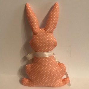 Rózsaszín nyuszi - játék & sport - plüssállat & játékfigura - nyuszi - Meska.hu