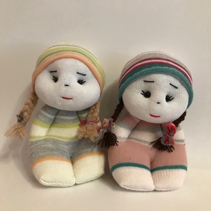 Ülő kislány babák, Játék & Sport, Baba & babaház, Baba, Varrás, MESKA