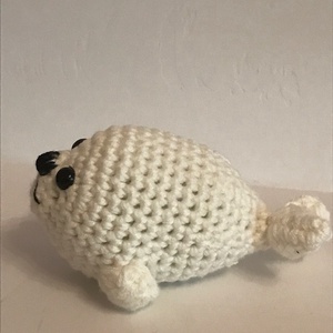 Mini állatok -Kis fóka - játék & sport - plüssállat & játékfigura - más figura - Meska.hu