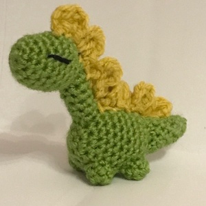 Mini állatok -Dínó, Játék & Sport, Plüssállat & Játékfigura, Plüss dínók, Horgolás, MESKA