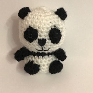 Mini állatok -Panda maci, Játék & Sport, Plüssállat & Játékfigura, Maci, Horgolás, MESKA