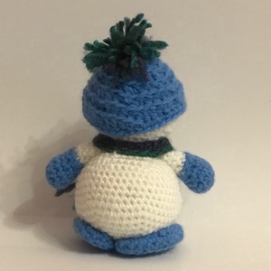 Karácsonyi hóember kék cipőben - játék & sport - plüssállat & játékfigura - ember - Meska.hu Karácsonyi hóember kék cipőben - játék & sport - plüssállat & játékfigura - ember - Meska.hu