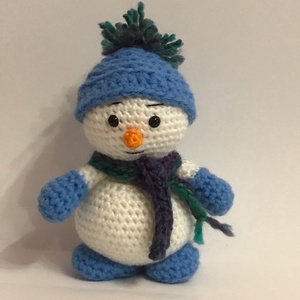 Karácsonyi hóember kék cipőben - játék & sport - plüssállat & játékfigura - ember - Meska.hu Karácsonyi hóember kék cipőben - játék & sport - plüssállat & játékfigura - ember - Meska.hu