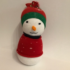 Nagy hóember - karácsony - mikulás - mikulás ajándékok - Meska.hu