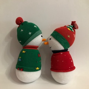 Nagy hóember - karácsony - mikulás - mikulás ajándékok - Meska.hu