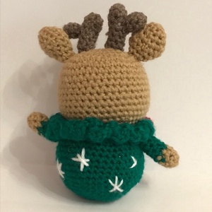 Nyakkendős Rénszarvas  - játék & sport - plüssállat & játékfigura - más figura - Meska.hu