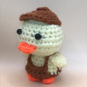 Mini állatok -  húsvéti kiskacsa sapkában - játék & sport - plüssállat & játékfigura - más figura - Meska.hu