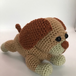 Hasaló kutya, Játék & Sport, Plüssállat & Játékfigura, Kutya, Horgolás, MESKA