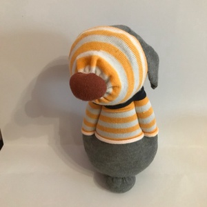 Csíkos inges vagány nyuszi - játék & sport - plüssállat & játékfigura - nyuszi - Meska.hu