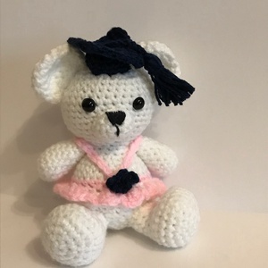 Ballagó maci lány, Játék & Sport, Plüssállat & Játékfigura, Maci, Horgolás, MESKA