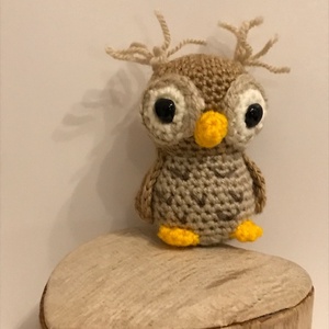 Ballagó Okos Bagoly - játék & sport - plüssállat & játékfigura - bagoly - Meska.hu