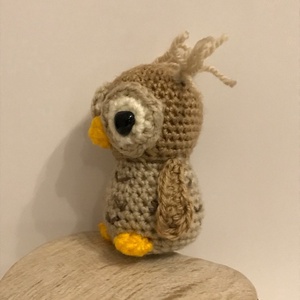 Ballagó Okos Bagoly - játék & sport - plüssállat & játékfigura - bagoly - Meska.hu