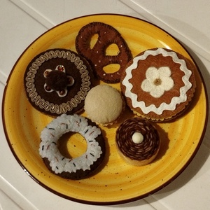 Varrott sütemények , Baba - mama, Baba játékok, Waldorf játékok, Varrás, MESKA