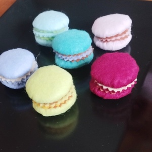 Színes játék macaronok  - baba - mama - baba játékok - waldorf játékok - Meska.hu