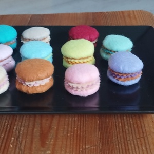 Színes játék macaronok  - baba - mama - baba játékok - waldorf játékok - Meska.hu