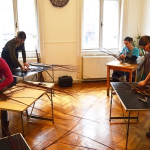kosárfonó workshop - OVÁLIS GOMBÁSZ KOSÁR készítése okt. 05. Budapest - diy (csináld magad) - workshop & tanfolyam - Meska.hu