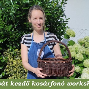 PRIVÁT KOSÁRFONÓ WORKSHOP az otthonodban -kezdő kosárfonó workshop , DIY (Csináld magad), Workshop & Tanfolyam, Fonás (csuhé, gyékény, stb.), MESKA