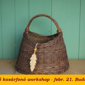 febr. 21. Budapest - TALIZMÁN KOSÁR - kosárfonó workshop - Meska.hu