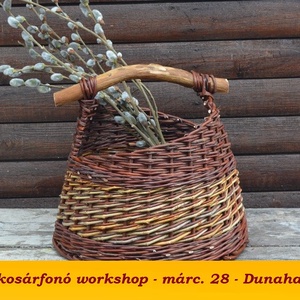 márc. 28. Dunaharaszti - SKANDINÁV KOSÁR - kosárfonó workshop - Meska.hu