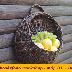 kosárfonó workshop - ZSEBES FALI TÁROLÓ -  máj. 31 Budaörs - Meska.hu